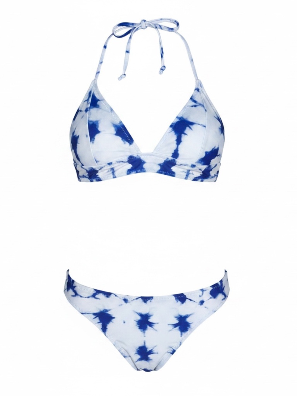 Cupshe "Blue Crush" Tie-Dye Bikini Set